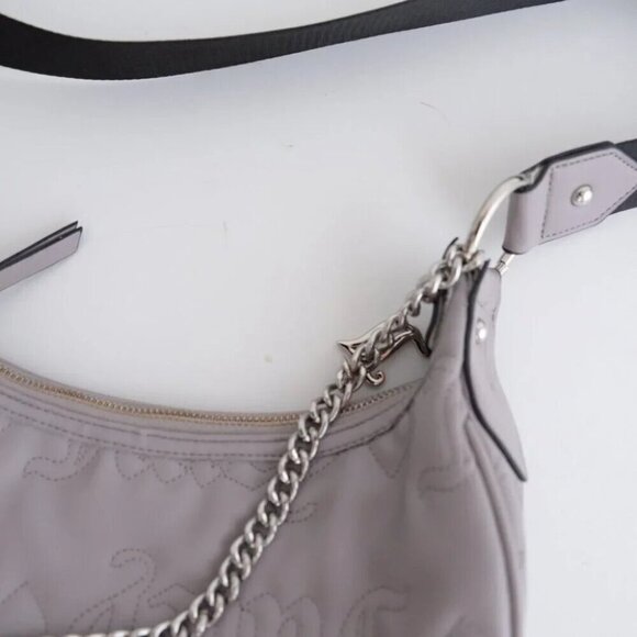 Vintage Juice Grey Crossbody Handbag  Purse - Picture 6 of 13